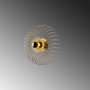 Opviq Karsortel - N-645-1 Aplique de Pared Dorado